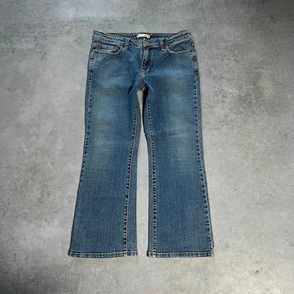 Levi's 515 Bootcut Women's Size 10 Mid Rise Jeans Flare Vintage Blue Denim